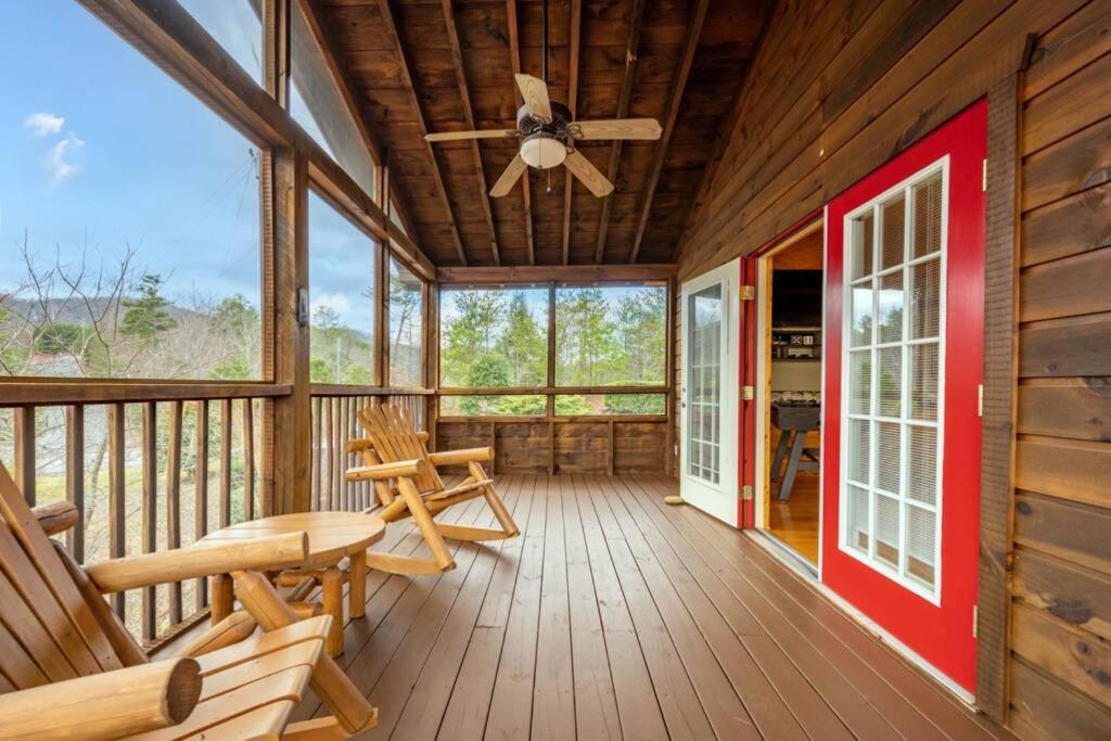 Over The Mountain - Smoky Mountain View Cabin Сивиървил Екстериор снимка